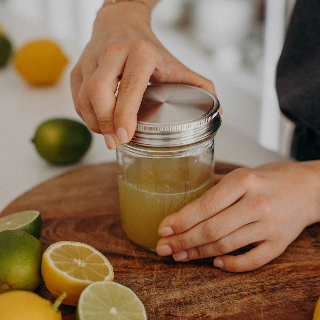 Zitronenpresse | Mason Jar | Edelstahl