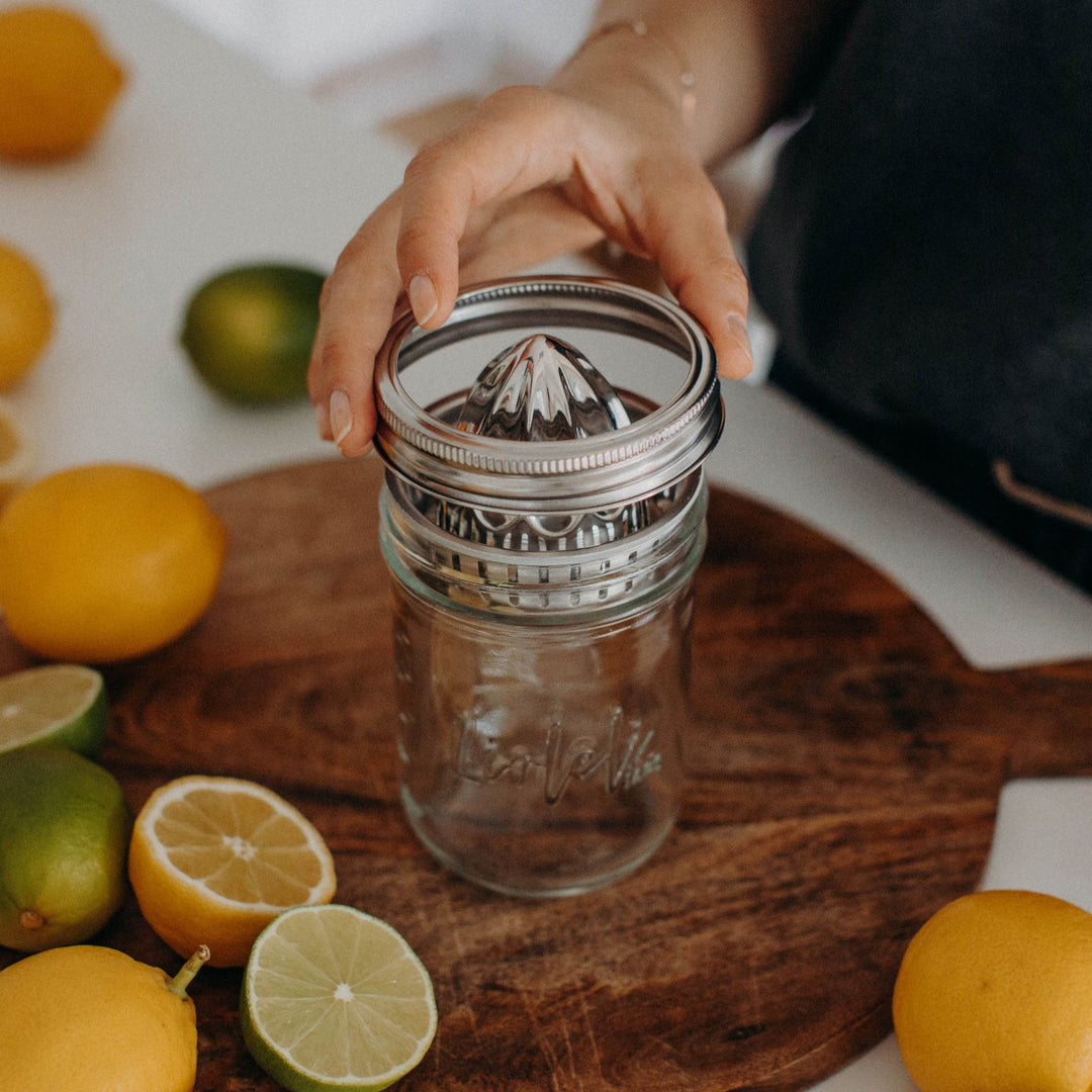 Zitronenpresse | Mason Jar | Edelstahl