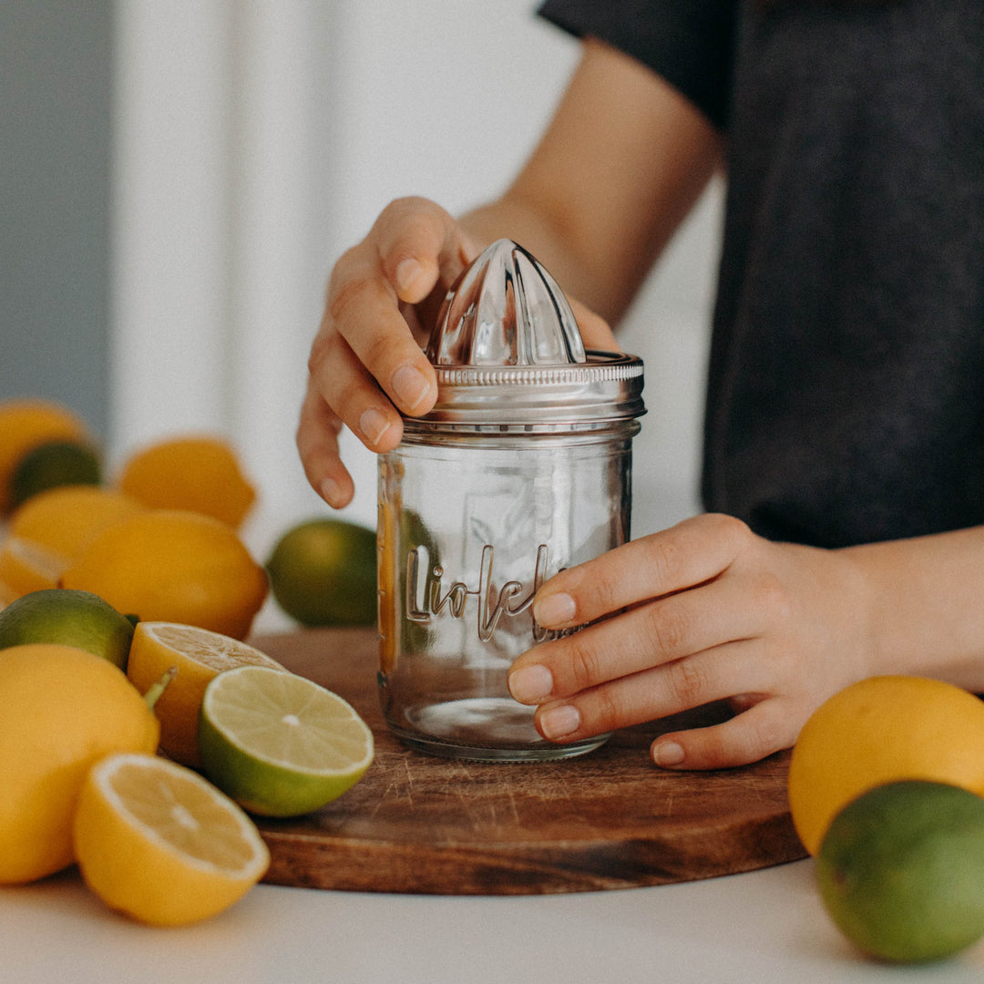 Zitronenpresse | Mason Jar | Edelstahl