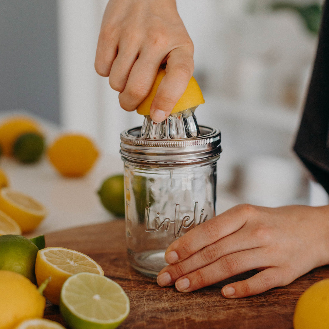 Zitronenpresse | Mason Jar | Edelstahl